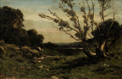 Morning in the Nievre by Henri Joseph Harpignies